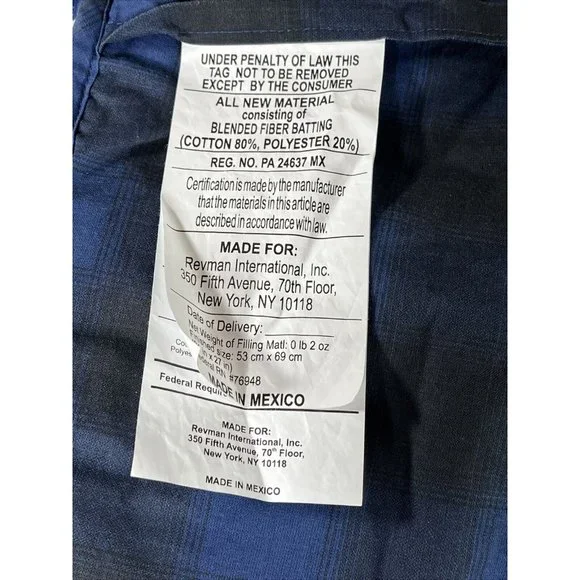 Eddie Bauer  Plaid Bears & Trees Pair Twin Pillow  Shams - Picture 4 of 10